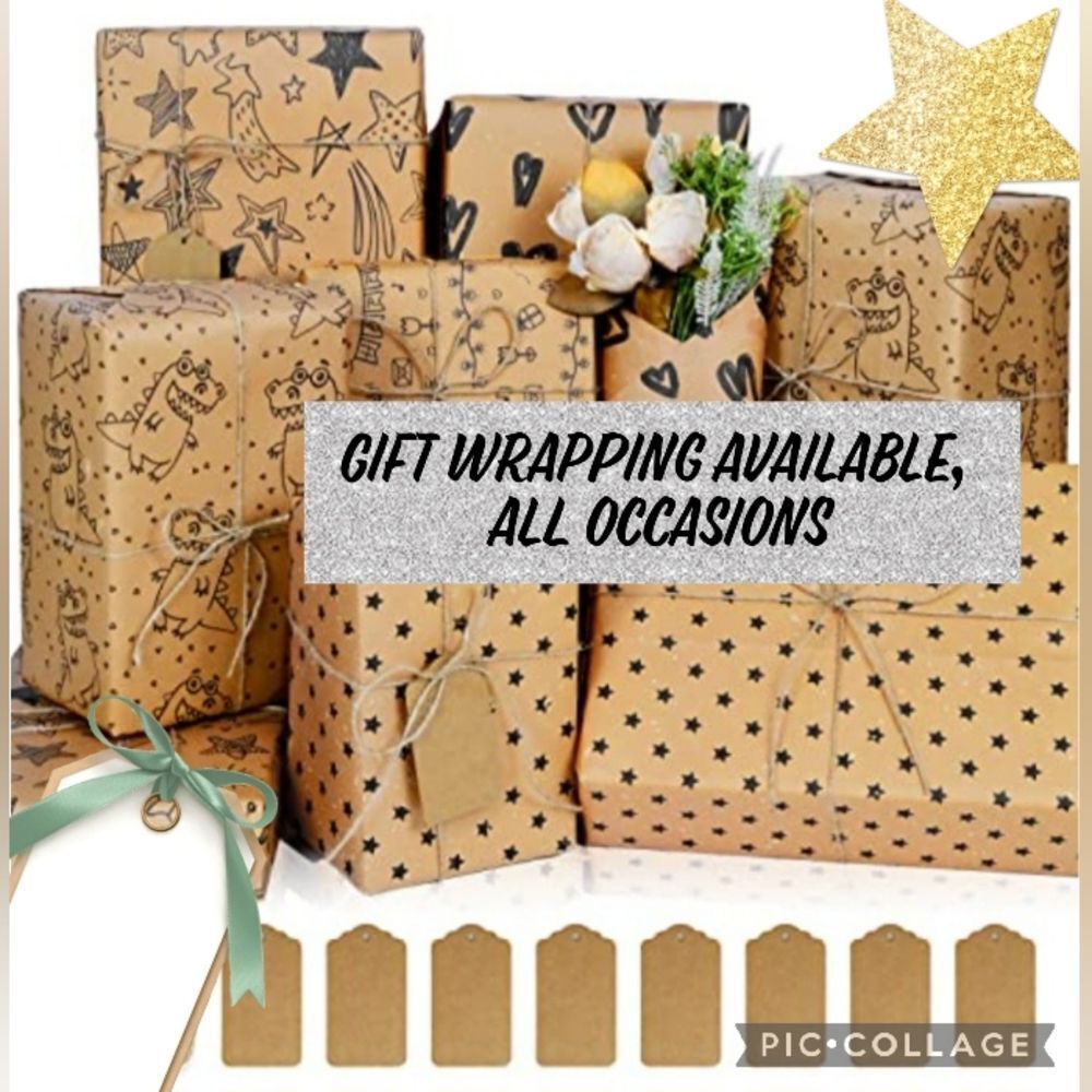 Gift wrapping available for purchase of your item. ALL occasions Xmas birthday